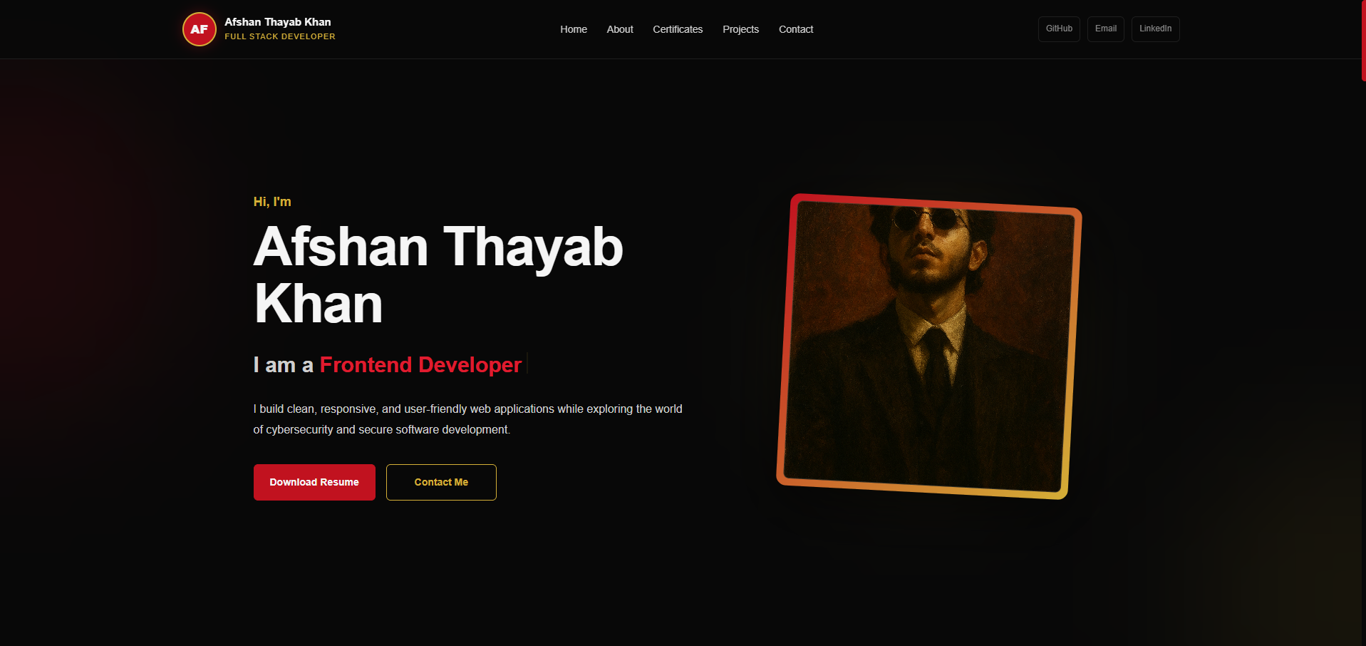 Portfolio project